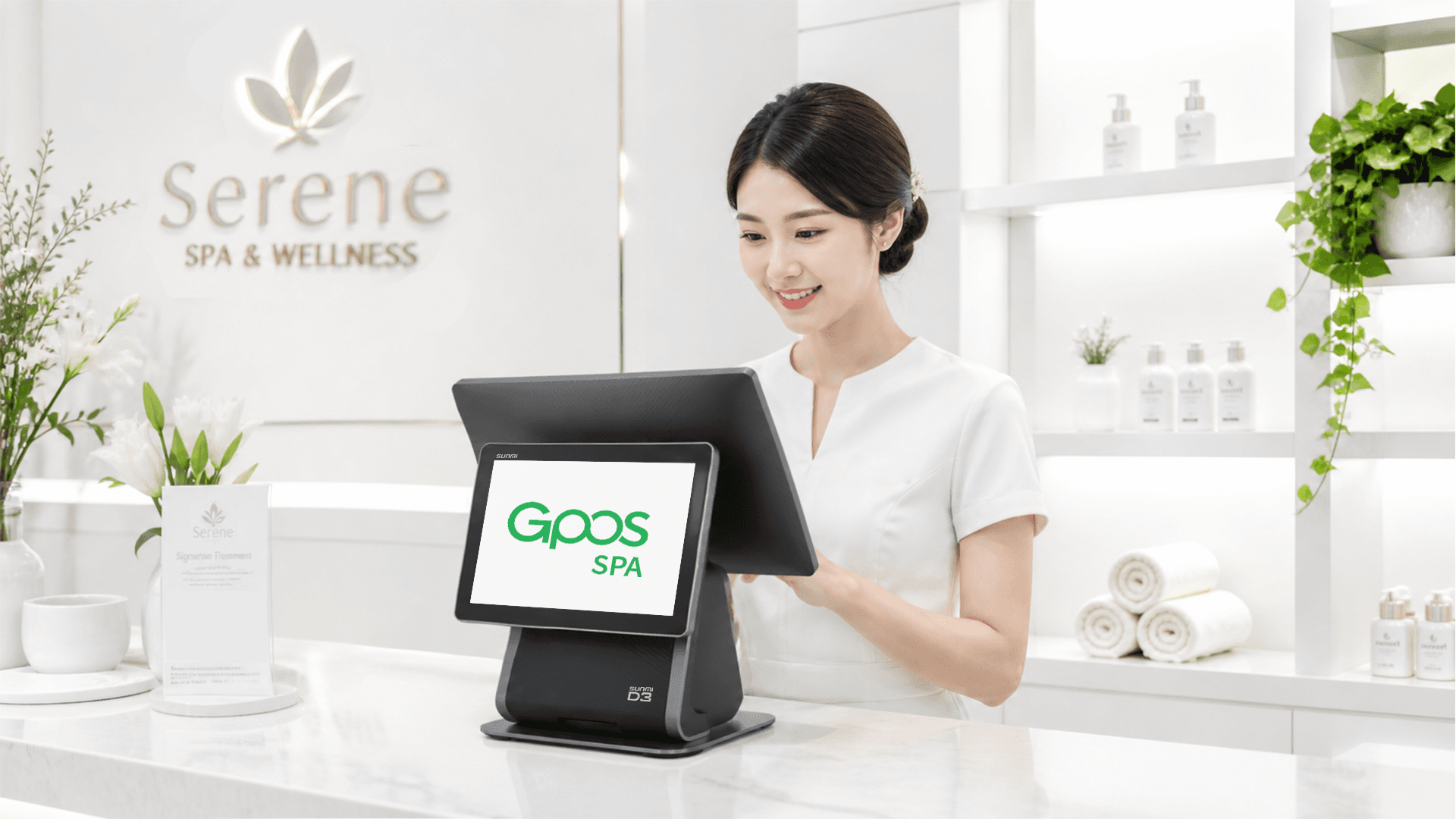 Gpos Spa ออกแบบมาเพื่อร้านนวดโดยเฉพาะ